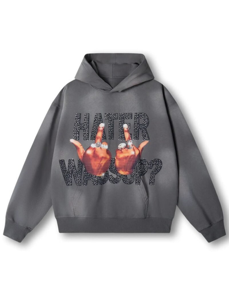 Sudadera Oversize HATER WASSUP